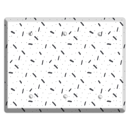 Abstract 13 3 Blank Wallplate