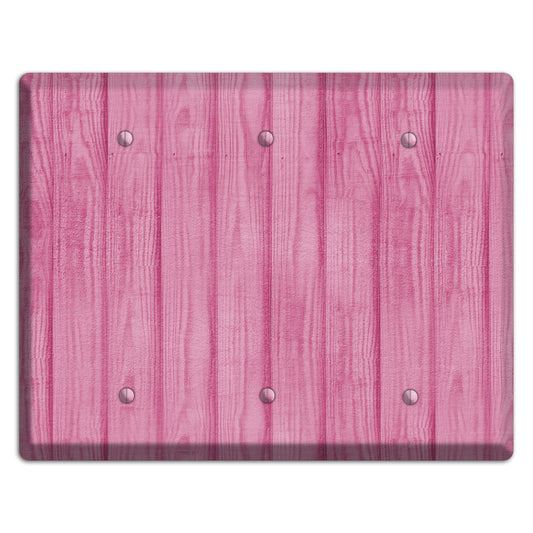 Can Can Pink Texture 3 Blank Wallplate