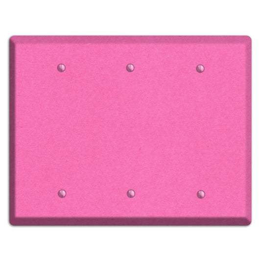 Persian Pink Kraft 3 Blank Wallplate