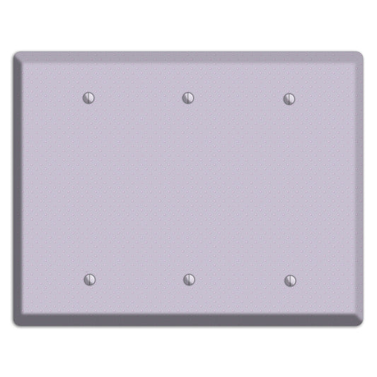 Lavende with Tiny Dots 3 Blank Wallplate