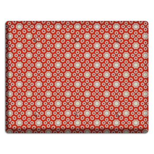 Red Foulard 3 3 Blank Wallplate