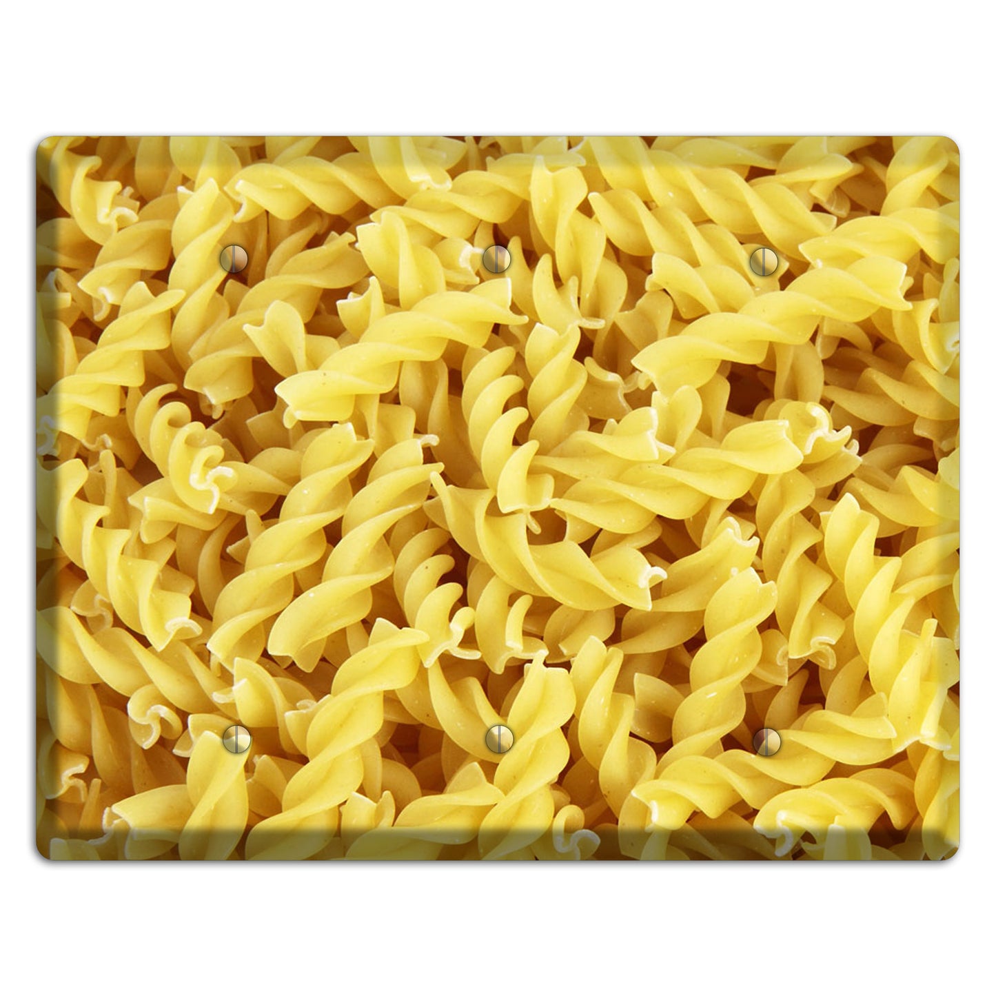 Fusilli 3 Blank Wallplate