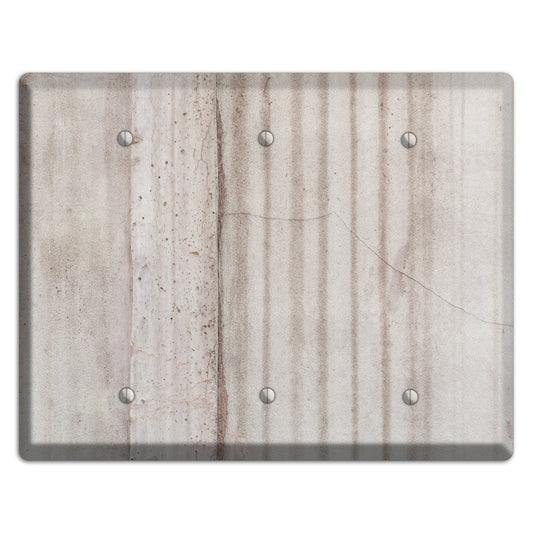 Old Concrete 5 3 Blank Wallplate