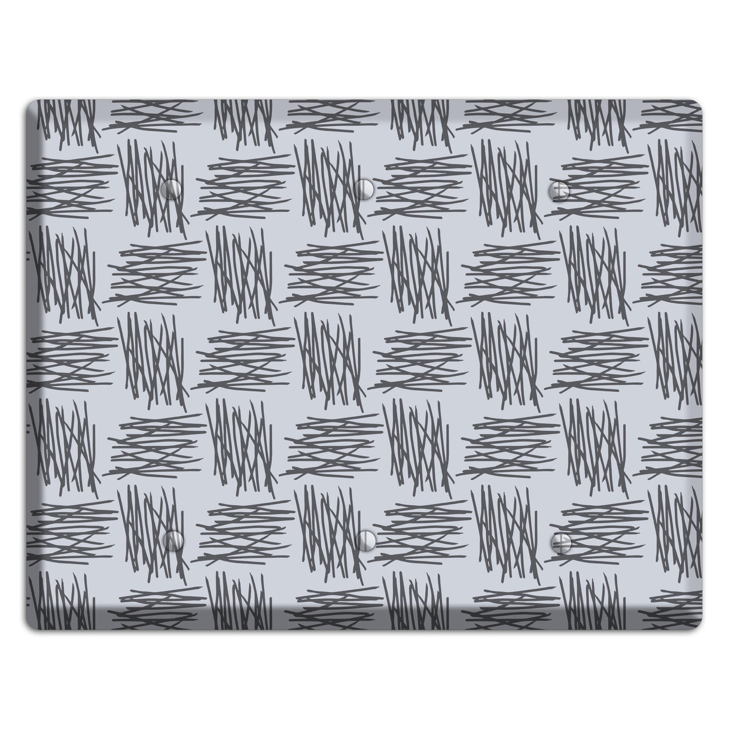 Abstract 10 3 Blank Wallplate