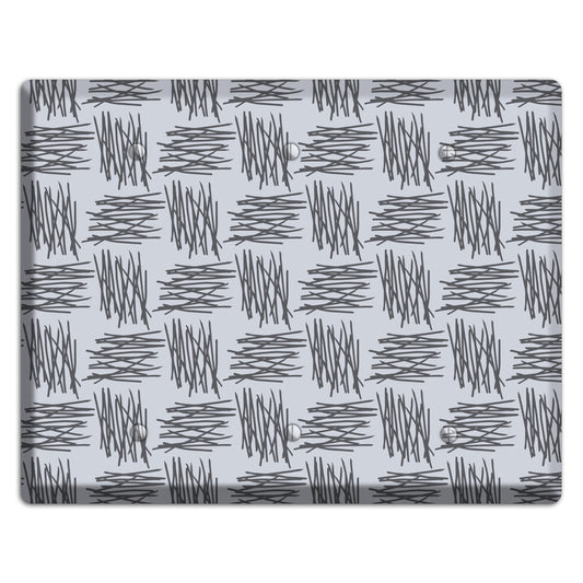 Abstract 10 3 Blank Wallplate