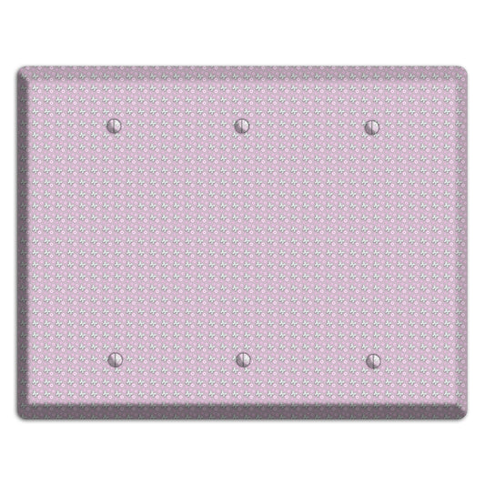 Pink with Butterflies 3 Blank Wallplate