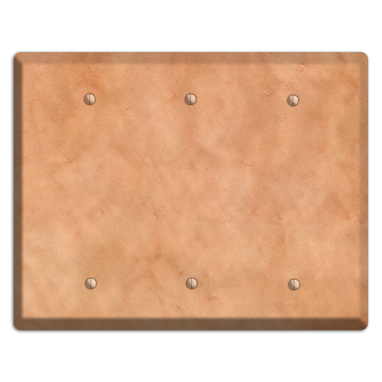 Aged Paper 12 3 Blank Wallplate