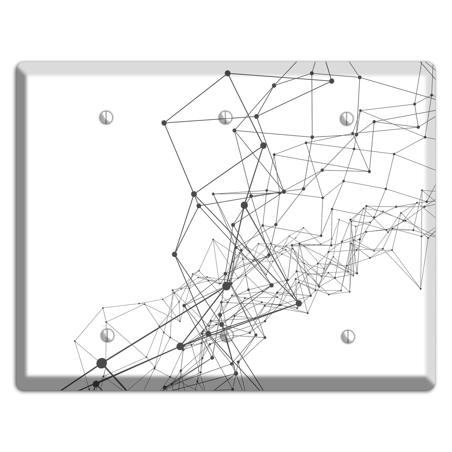 Linear C 3 Blank Wallplate