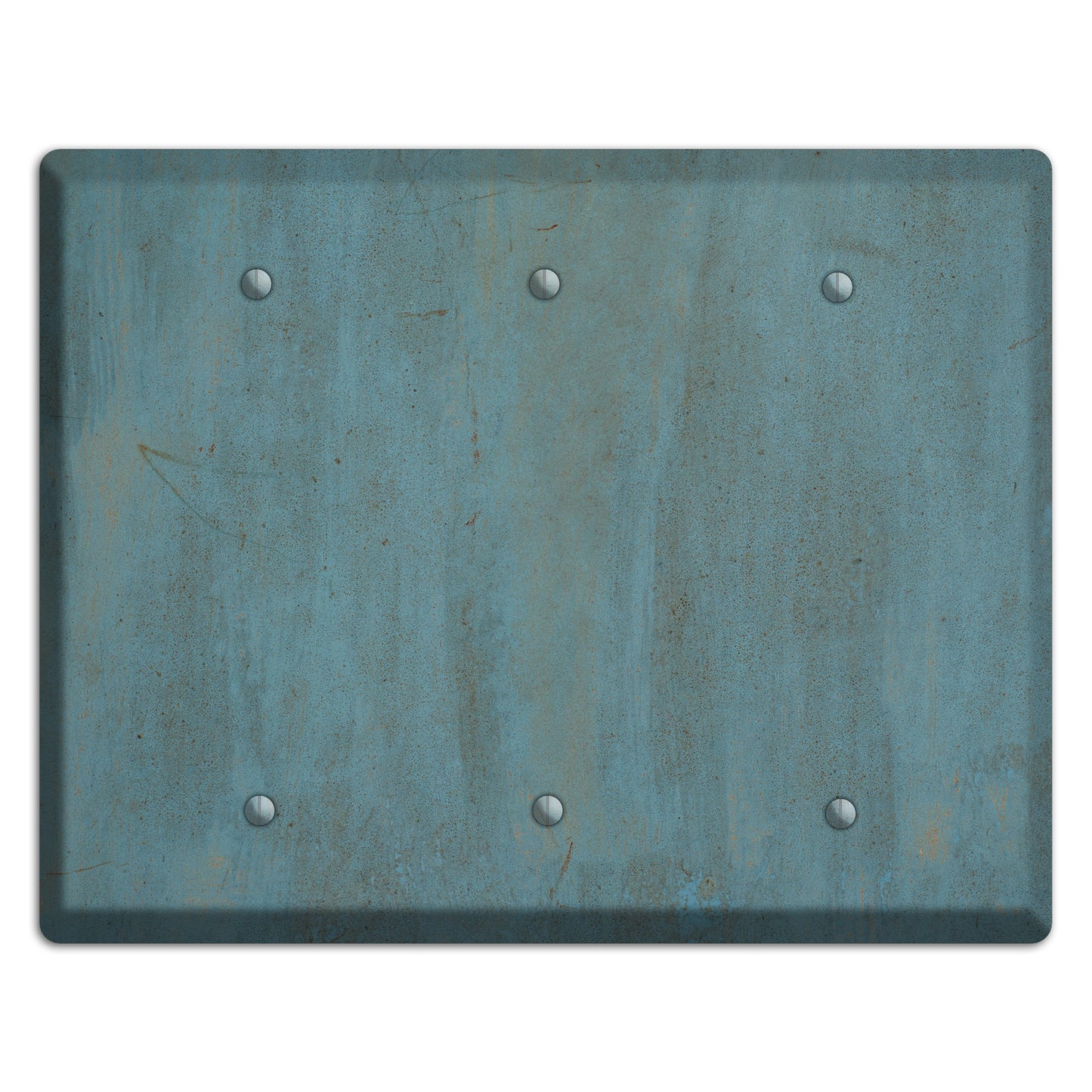 Slate Concrete 3 Blank Wallplate