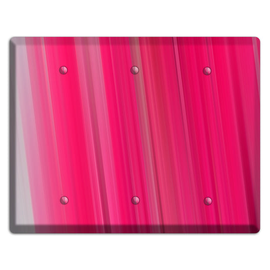 Pink Ray of Light 3 Blank Wallplate