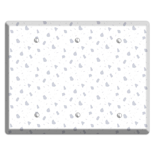 Abstract 9 3 Blank Wallplate