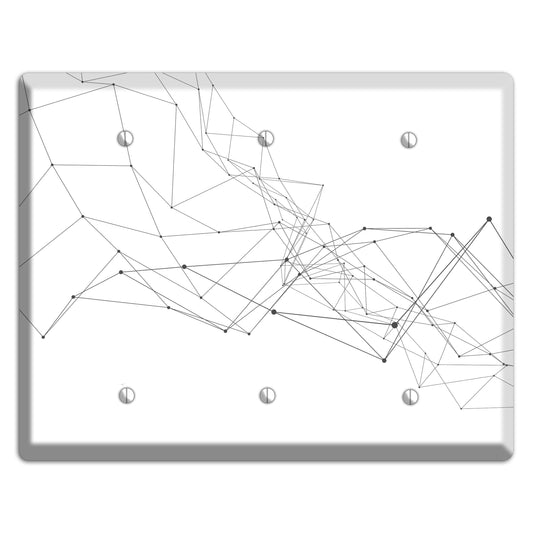 Linear F 3 Blank Wallplate