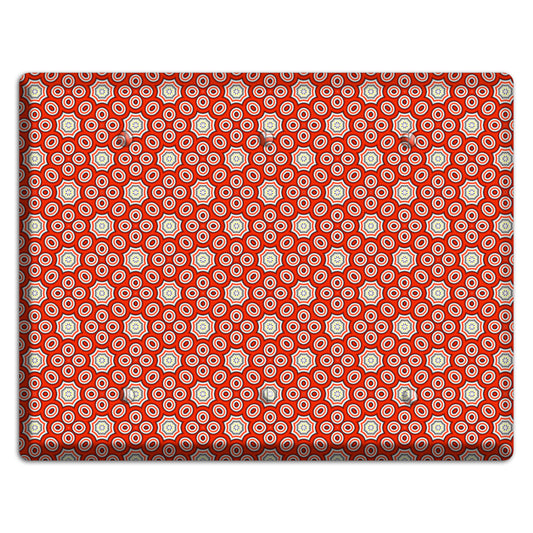 Red Foulard 3 Blank Wallplate