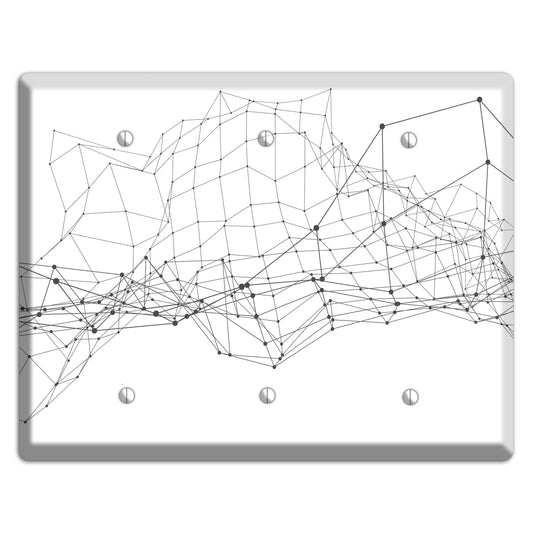 Linear K 3 Blank Wallplate