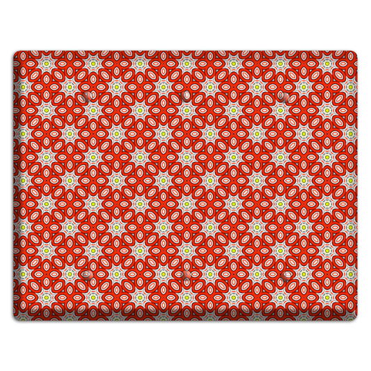 Red Foulard 2 3 Blank Wallplate