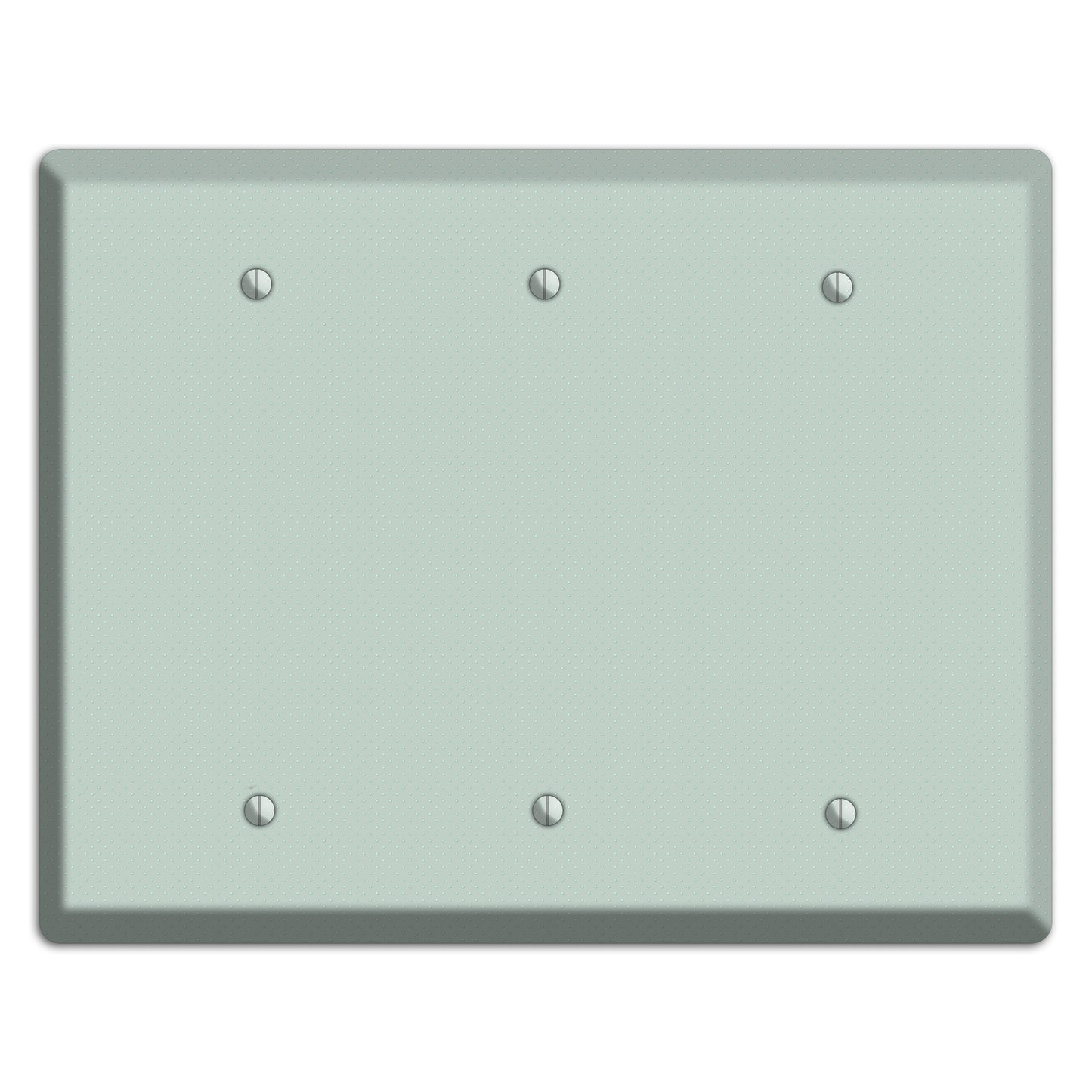 Sage with Tiny Dots 3 Blank Wallplate