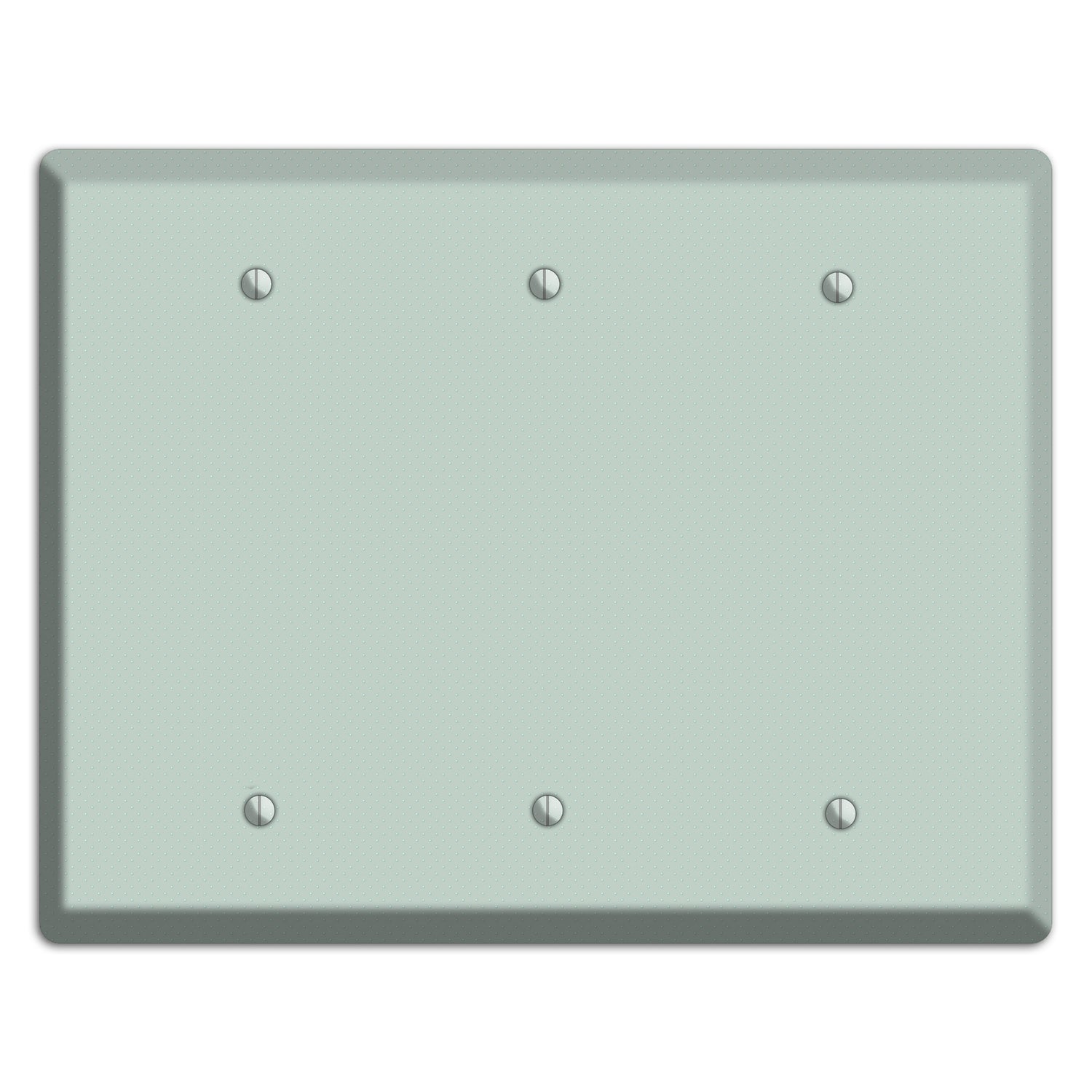 Sage with Tiny Dots 3 Blank Wallplate