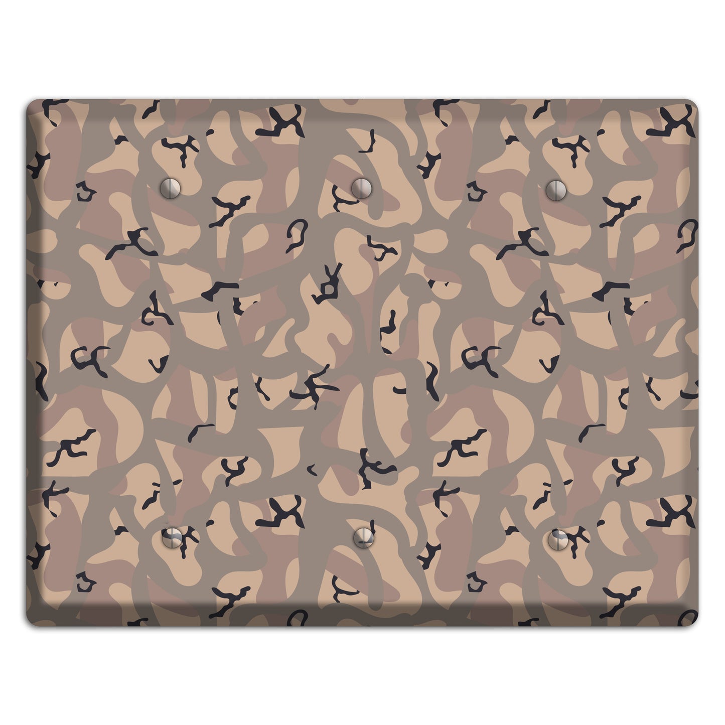 Urban Tracks Camo 3 Blank Wallplate