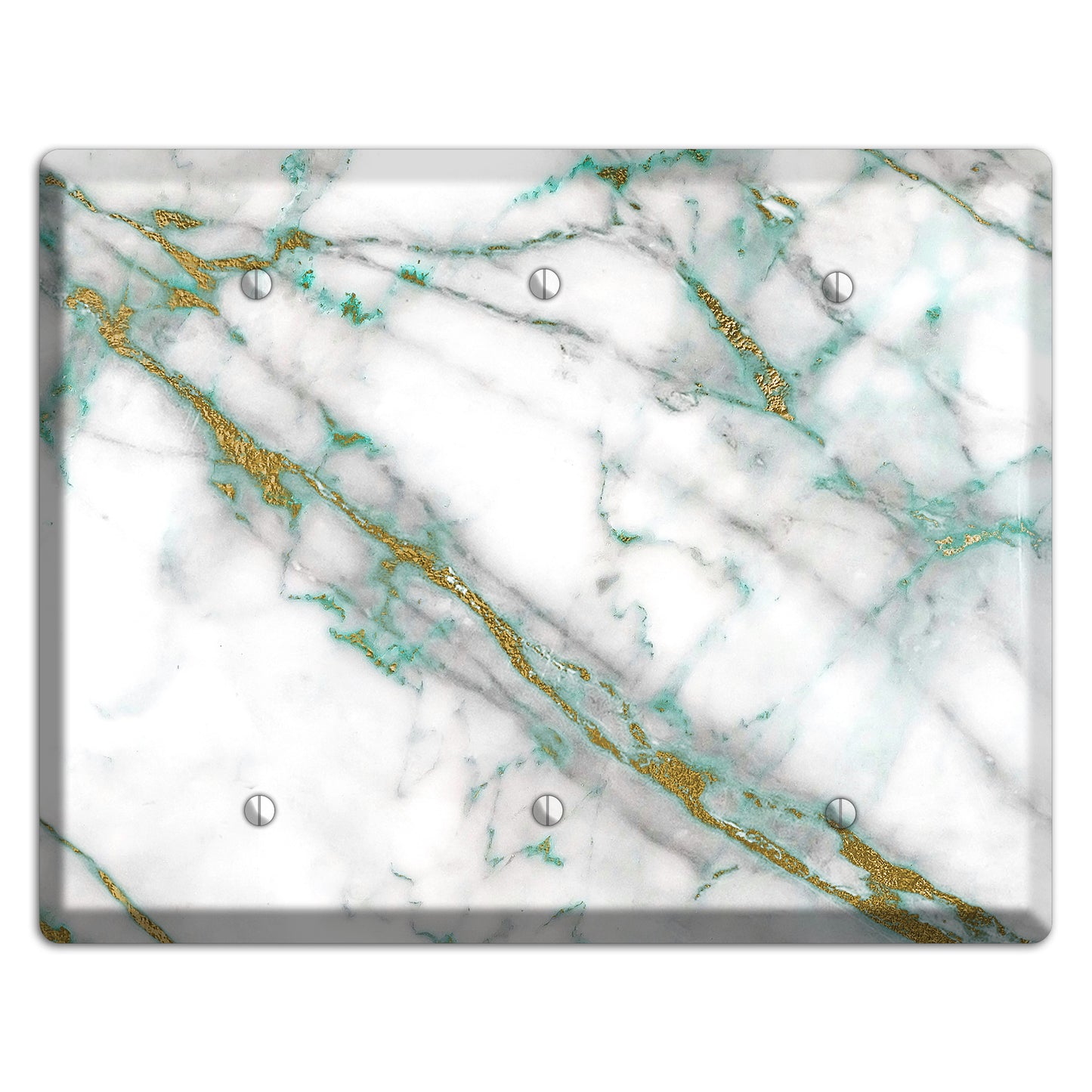 Mantle Marble 3 Blank Wallplate