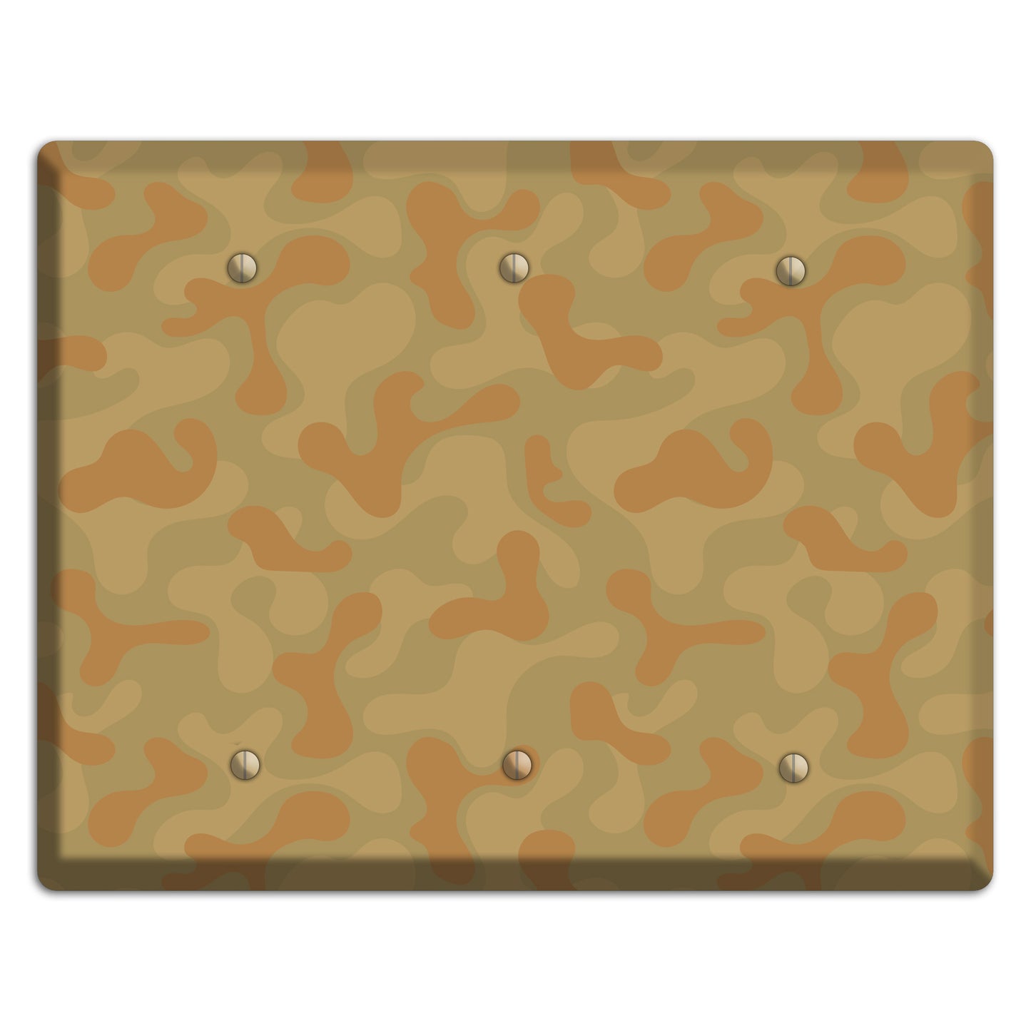 UCP Camo 3 Blank Wallplate