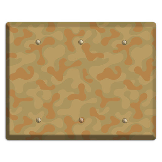 UCP Camo 3 Blank Wallplate