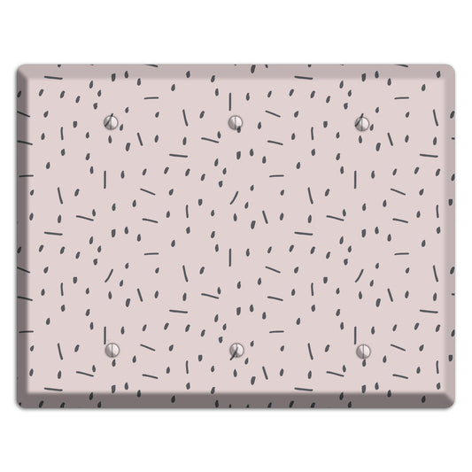 Abstract 18 3 Blank Wallplate