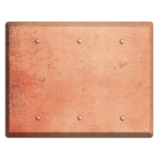 Tonys pink Vintage Grunge 3 Blank Wallplate