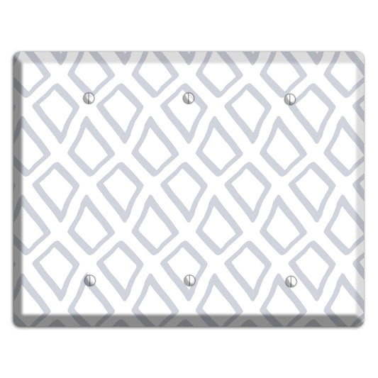 Abstract 29 3 Blank Wallplate