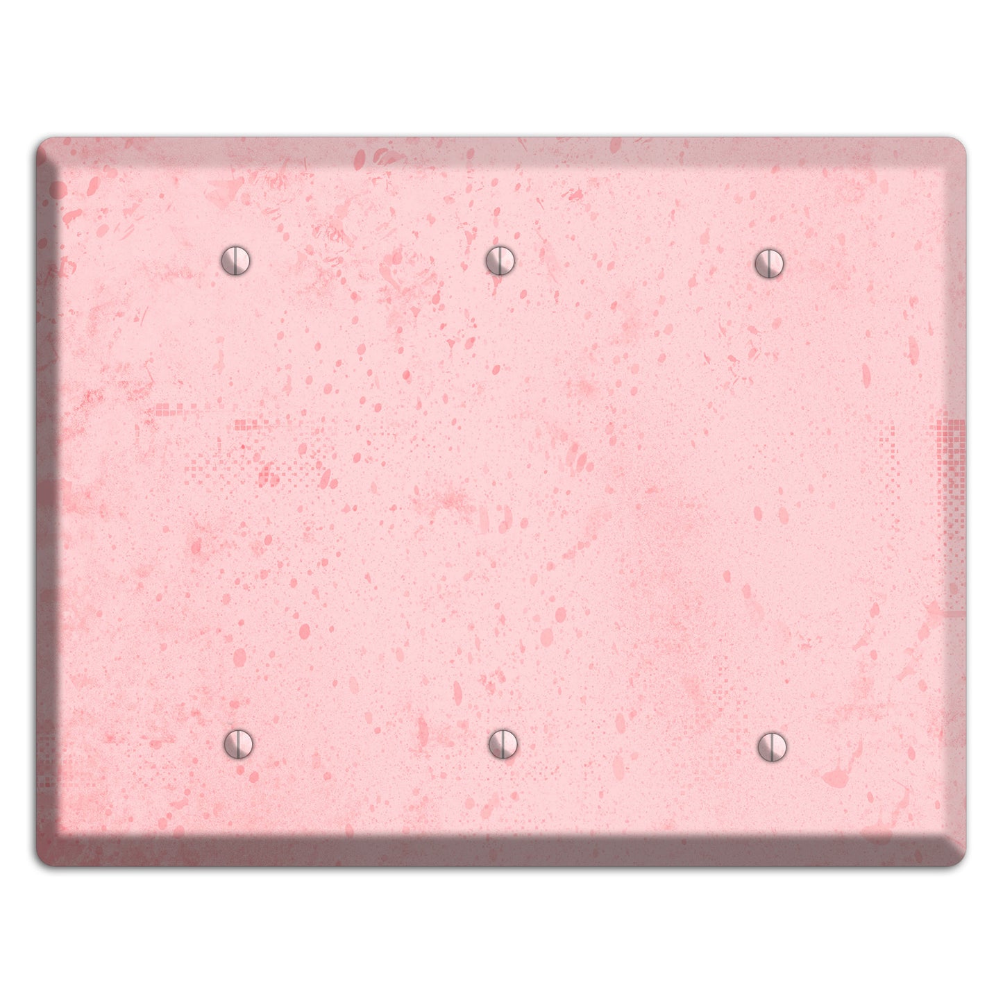 ShockingPpink Soft Coral 3 Blank Wallplate