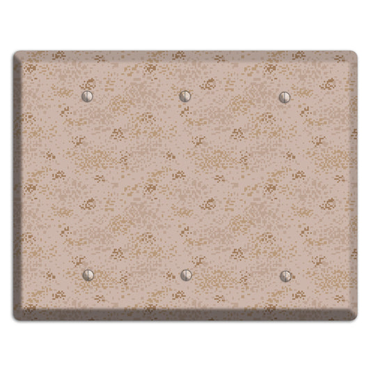 Marpat Desert Camo 3 Blank Wallplate