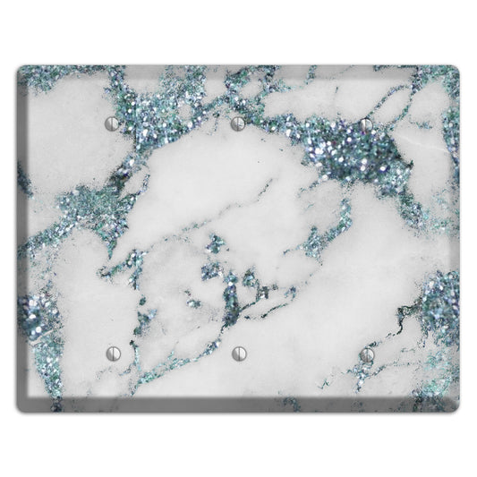 Gumbo Marble 3 Blank Wallplate