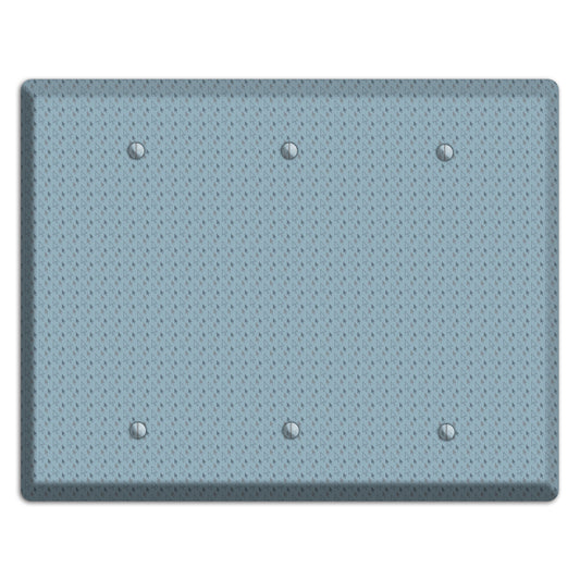 Blue Tiny Trees 3 Blank Wallplate