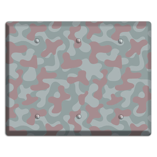 Afghanistan Blotch 1 Camo 3 Blank Wallplate