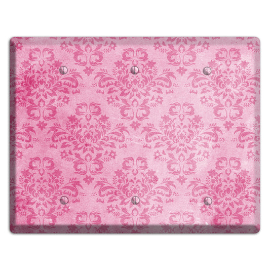 Beauty Bush Pink Texture 3 Blank Wallplate