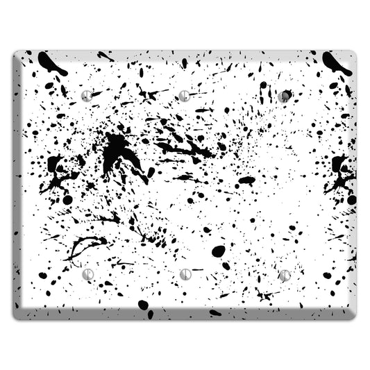 Ink Splash 4 3 Blank Wallplate