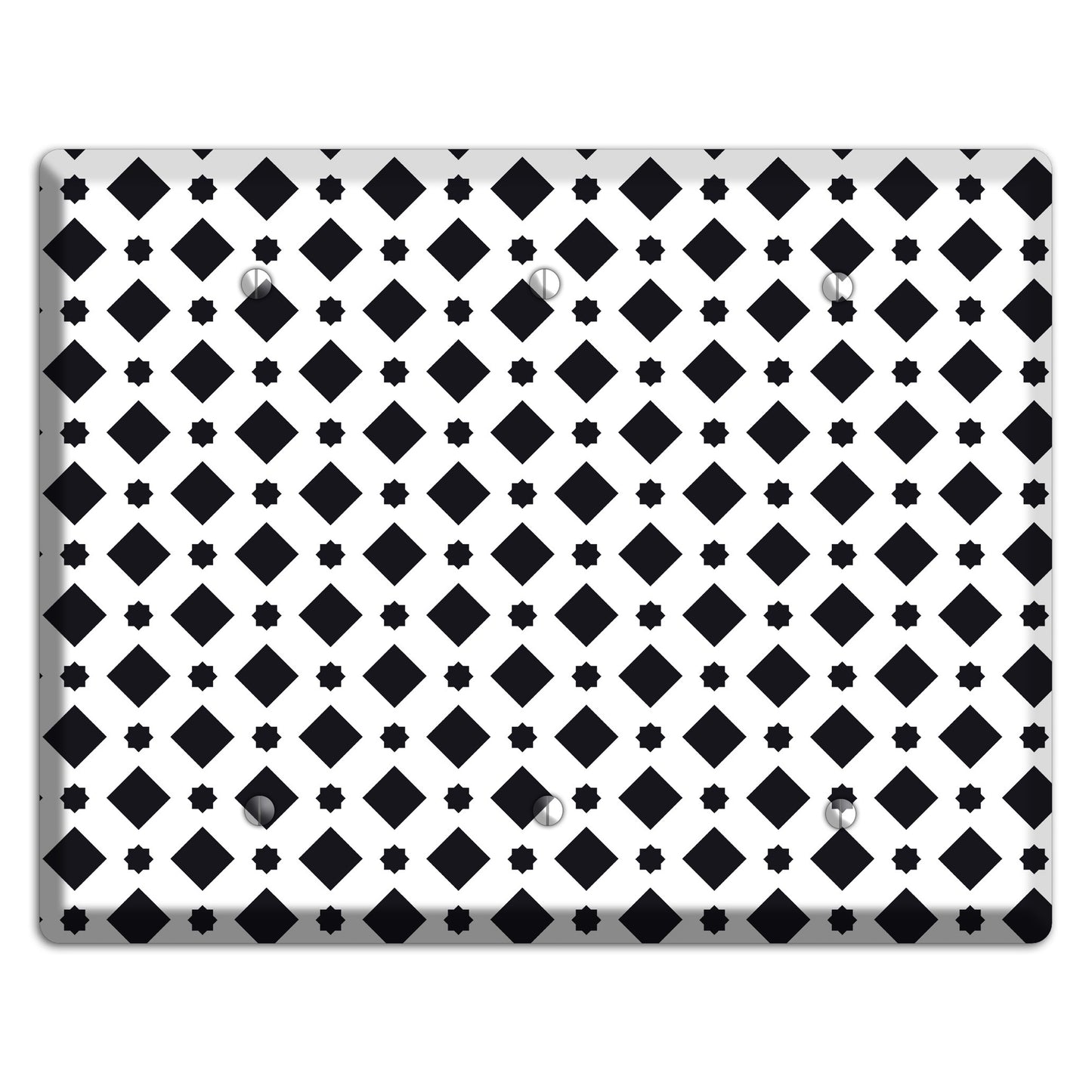 Moroccan 7 3 Blank Wallplate