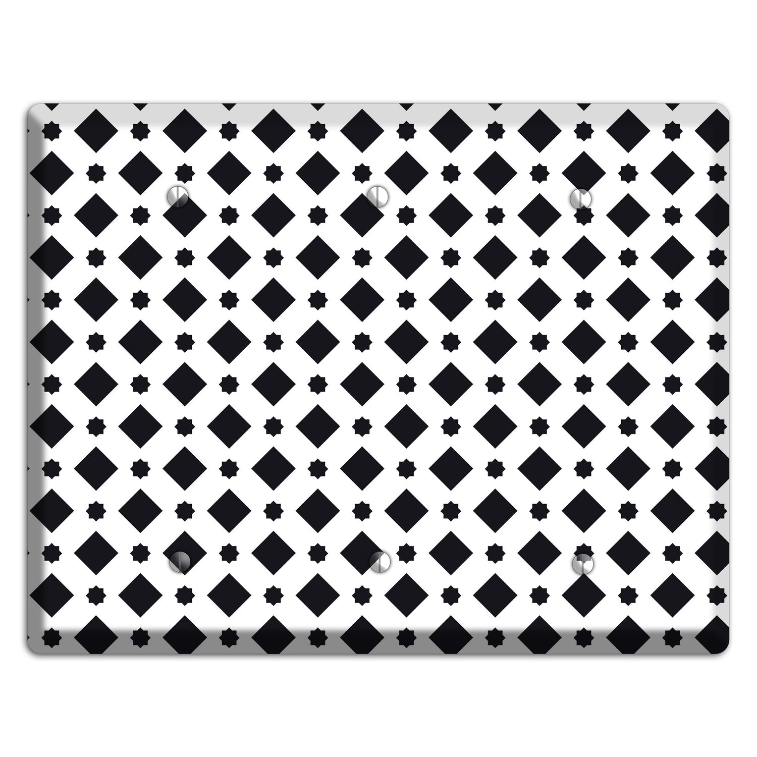 Moroccan 7 3 Blank Wallplate