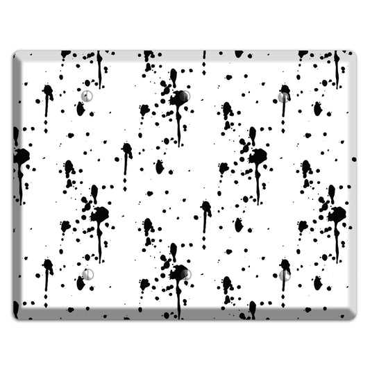 Ink Drips 7 3 Blank Wallplate