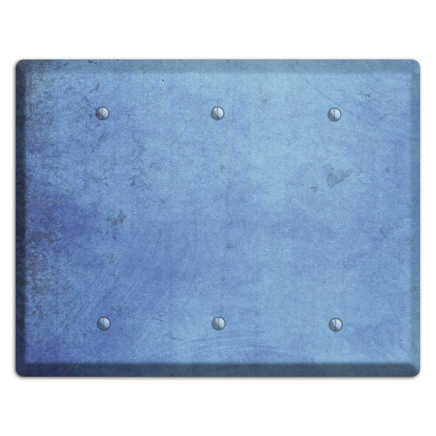 Polo Blue Vintage Grunge 3 Blank Wallplate