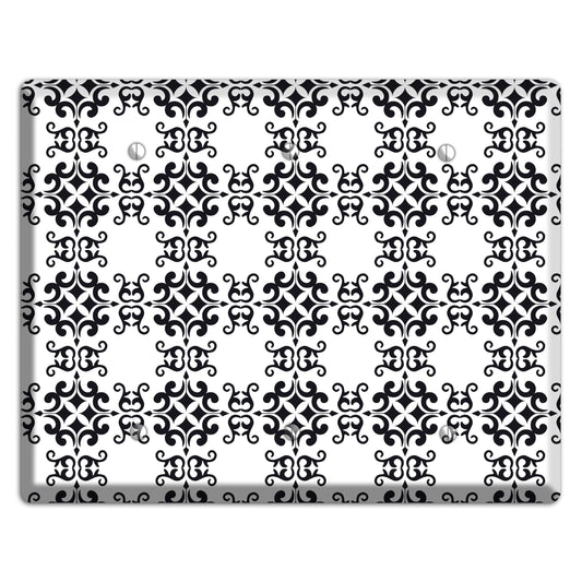 Moroccan 5 3 Blank Wallplate