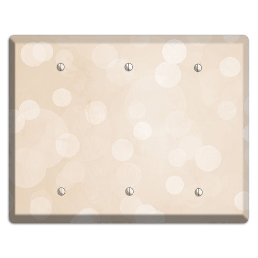 Parchment Neutral Texture 3 Blank Wallplate