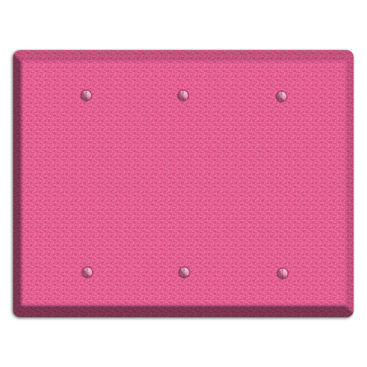 Tiny Pink Hearts 3 Blank Wallplate