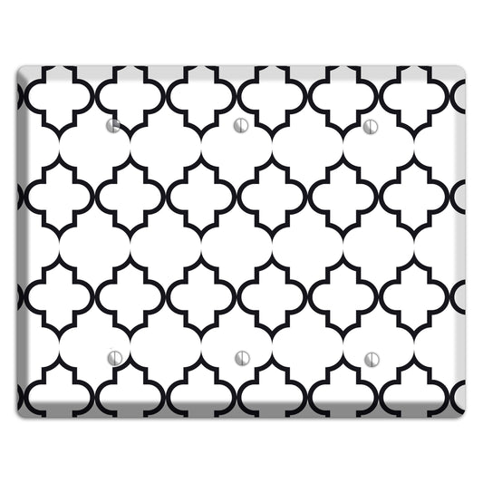 Moroccan 2 3 Blank Wallplate