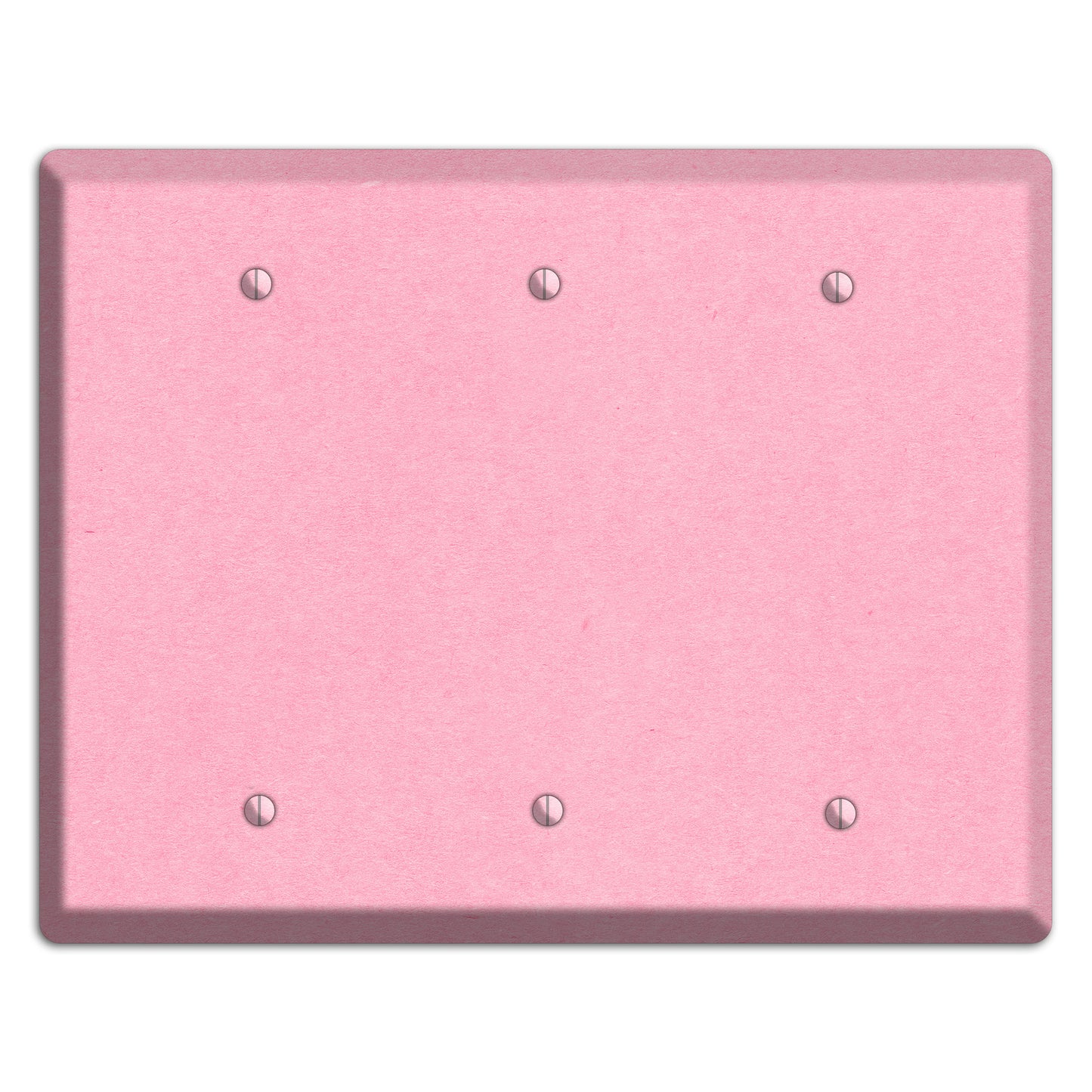 Lavender Pink Kraft 3 Blank Wallplate