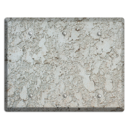 Plaster 6 3 Blank Wallplate