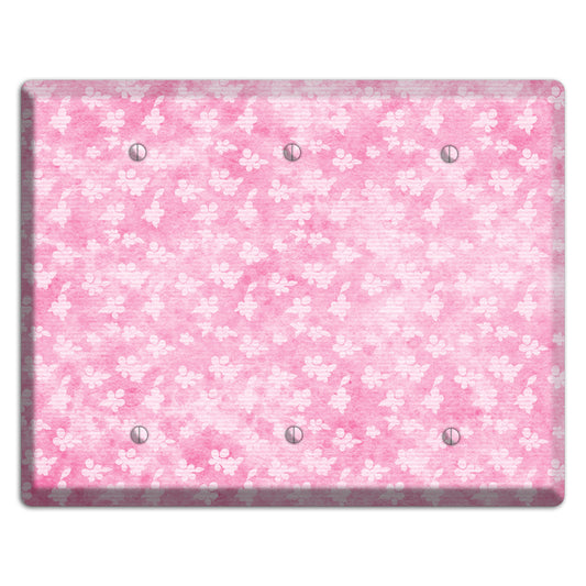 Cupid Pink Texture 3 Blank Wallplate