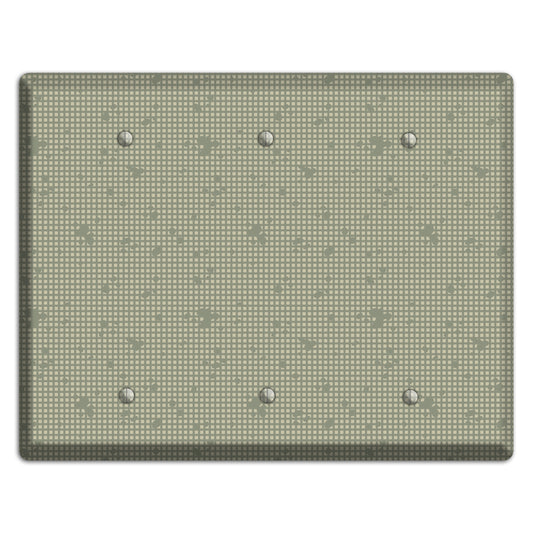 Night Desert Camo 3 Blank Wallplate