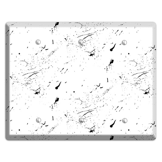 Ink Splash 1 3 Blank Wallplate