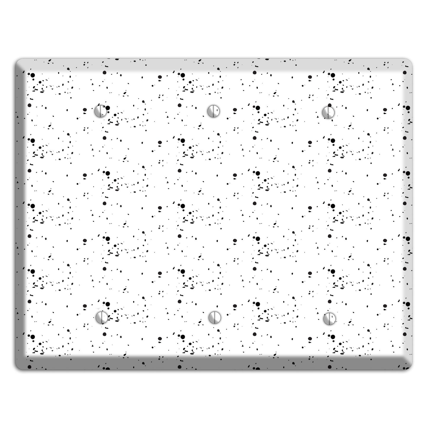 Ink Drops 8 3 Blank Wallplate