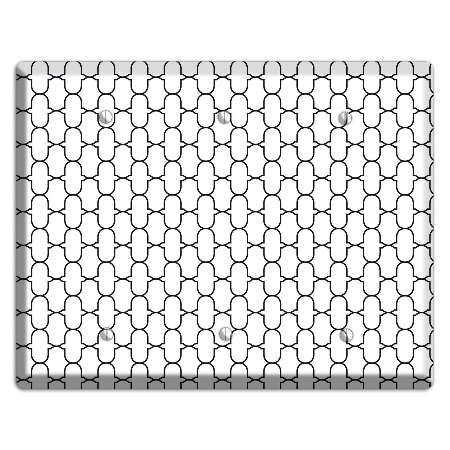 Moroccan 13 3 Blank Wallplate